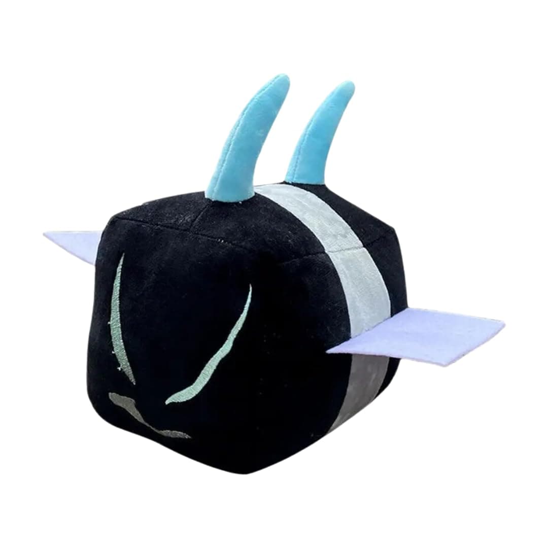 Cute Square Blue Bee Plush Soft Toy