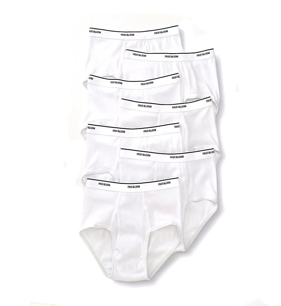 Men's Basic White Brief Multipack