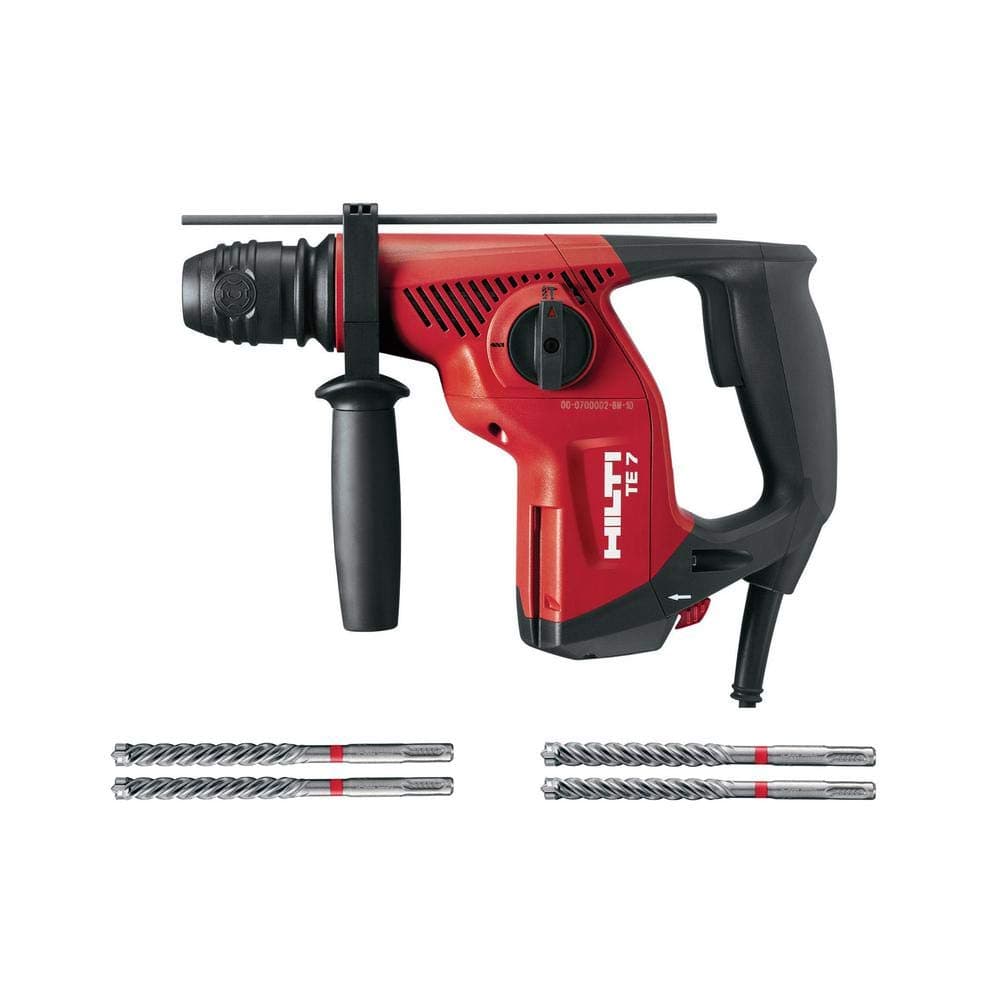 Hilti TE 7 Rotary Hammer Drill - 3497792 - Performance Package