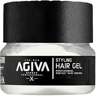 Hair Styling Gel 02 Ultra Strong Wet Look 7oz, White