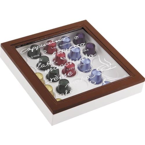 Capsule Box Coffee Box Coffee Box with Glass Lid