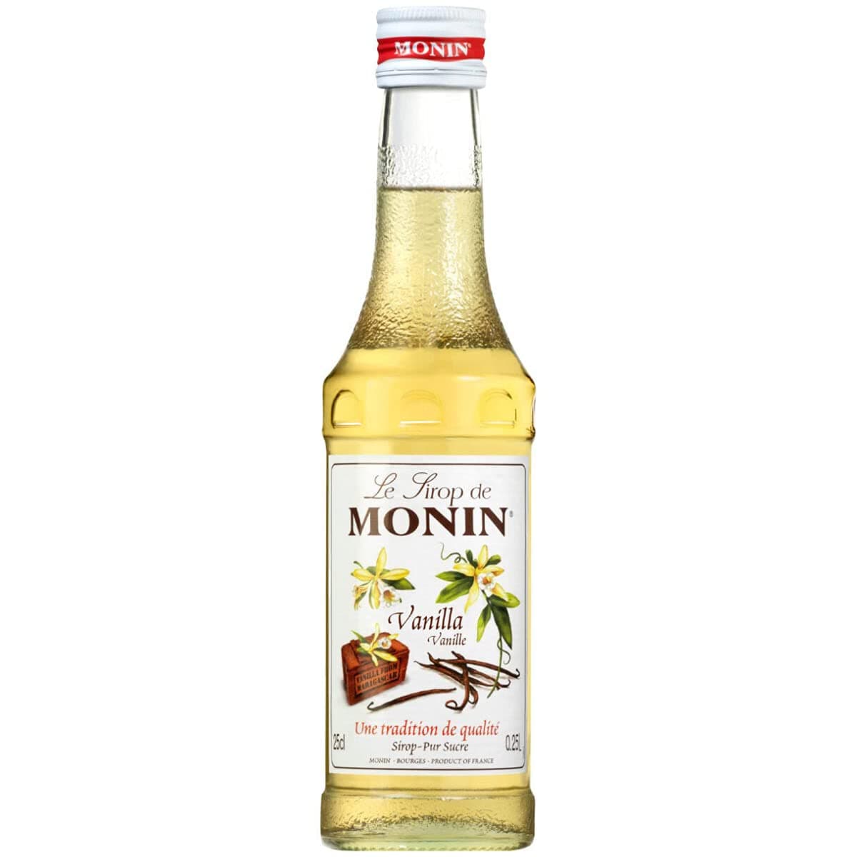 Monin Vanilla Bottle 250ml Liquid Vegetarian