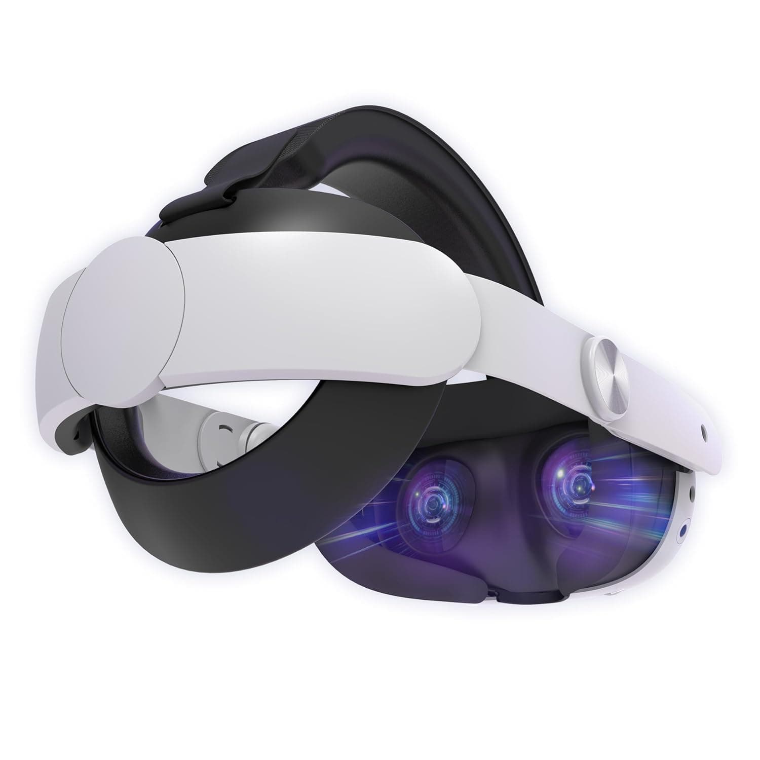 Careflection Head Strap Compatible with Meta ouest 3, Brujula Adjustable Replacement Elite Strap for Oculus Quest 3, VR Headset Strap Accessories Enhanced Support