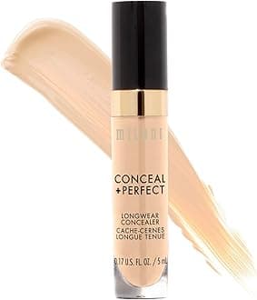 Milani Conceal + Perfect Long Wear Concealer, Light Vanilla, 5 Ml Liquid And Cream Form