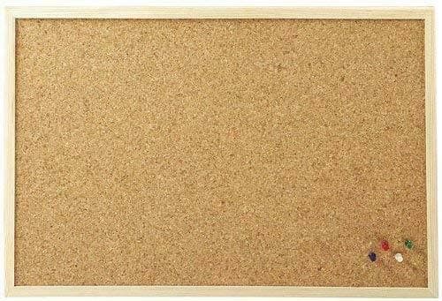 REQUISITE NEEDS 30 x 40 Wooden Frame Cork Notice Message Board