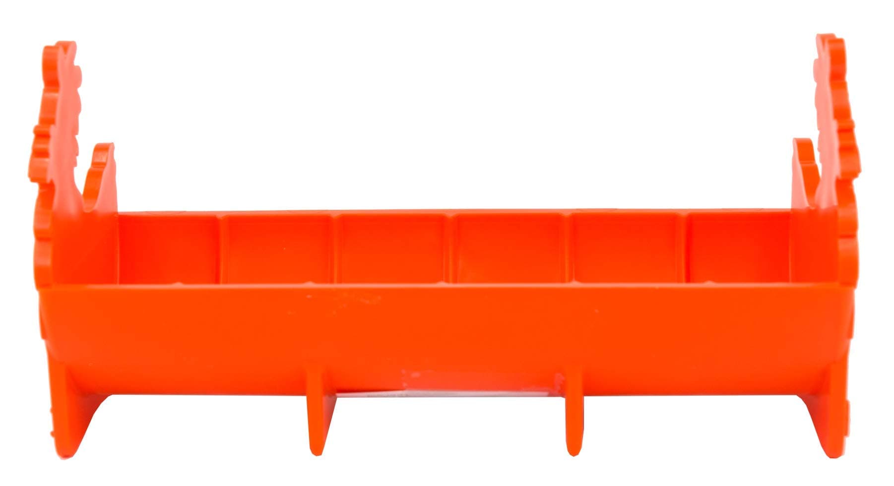 Trough Chicken Poultry Feeder,Orange