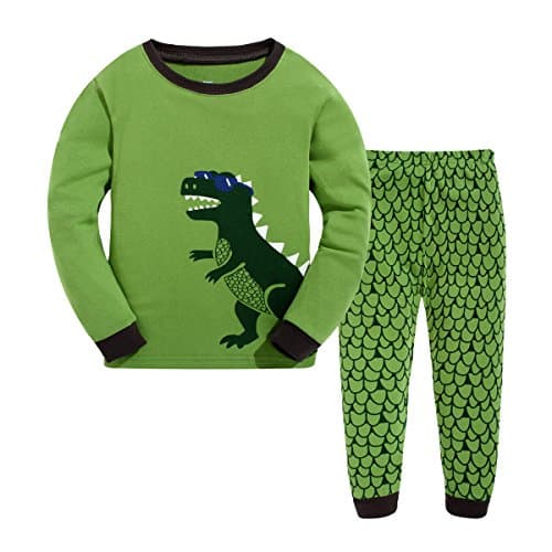 Schmoopy Boys Dinosaur Pajamas 2-8 Years