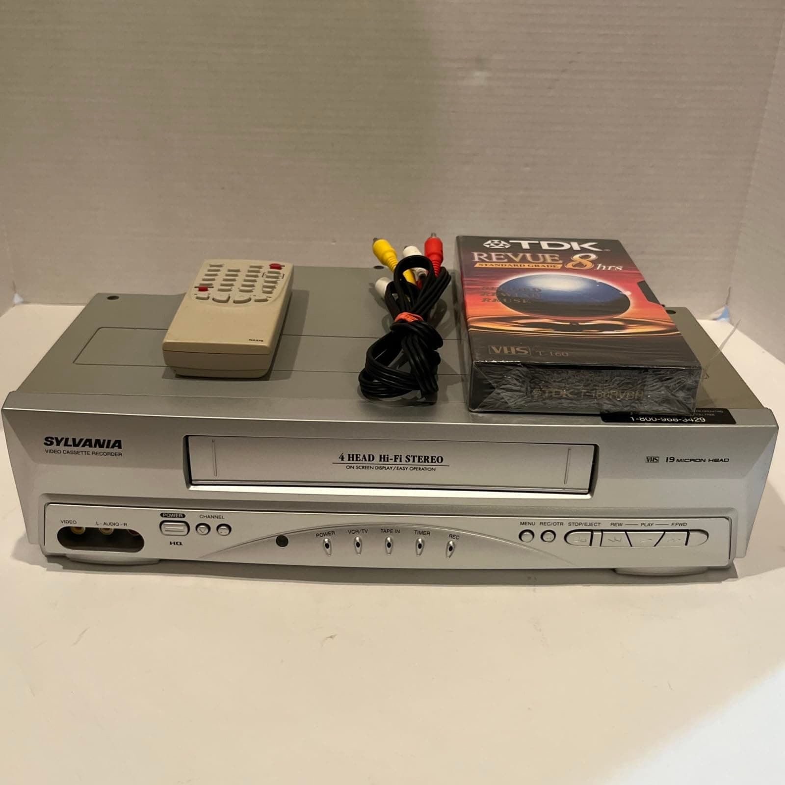 Sylvania 6260VF 4 Head VCR