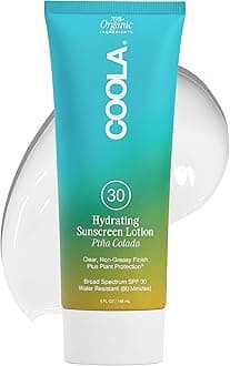 COOLA Organic Sunscreen SPF 30 Sunblock Body Lotion, Dermatologist Tested Skin Care For Daily Protection, Vegan And Gluten Free, 5 Fl Oz