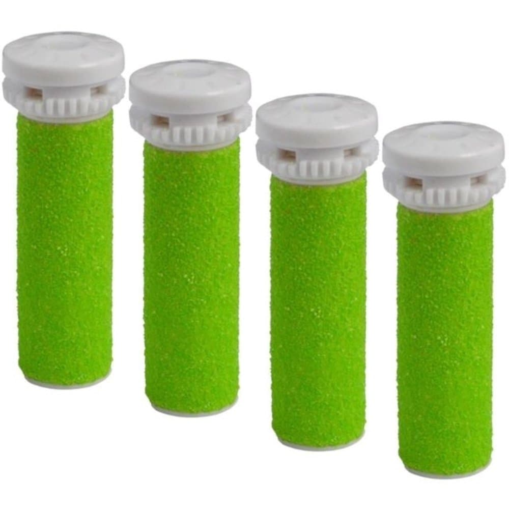 Scholl Compatible Express Pedi Extra Coarse Replacement Rollers Refill x 4