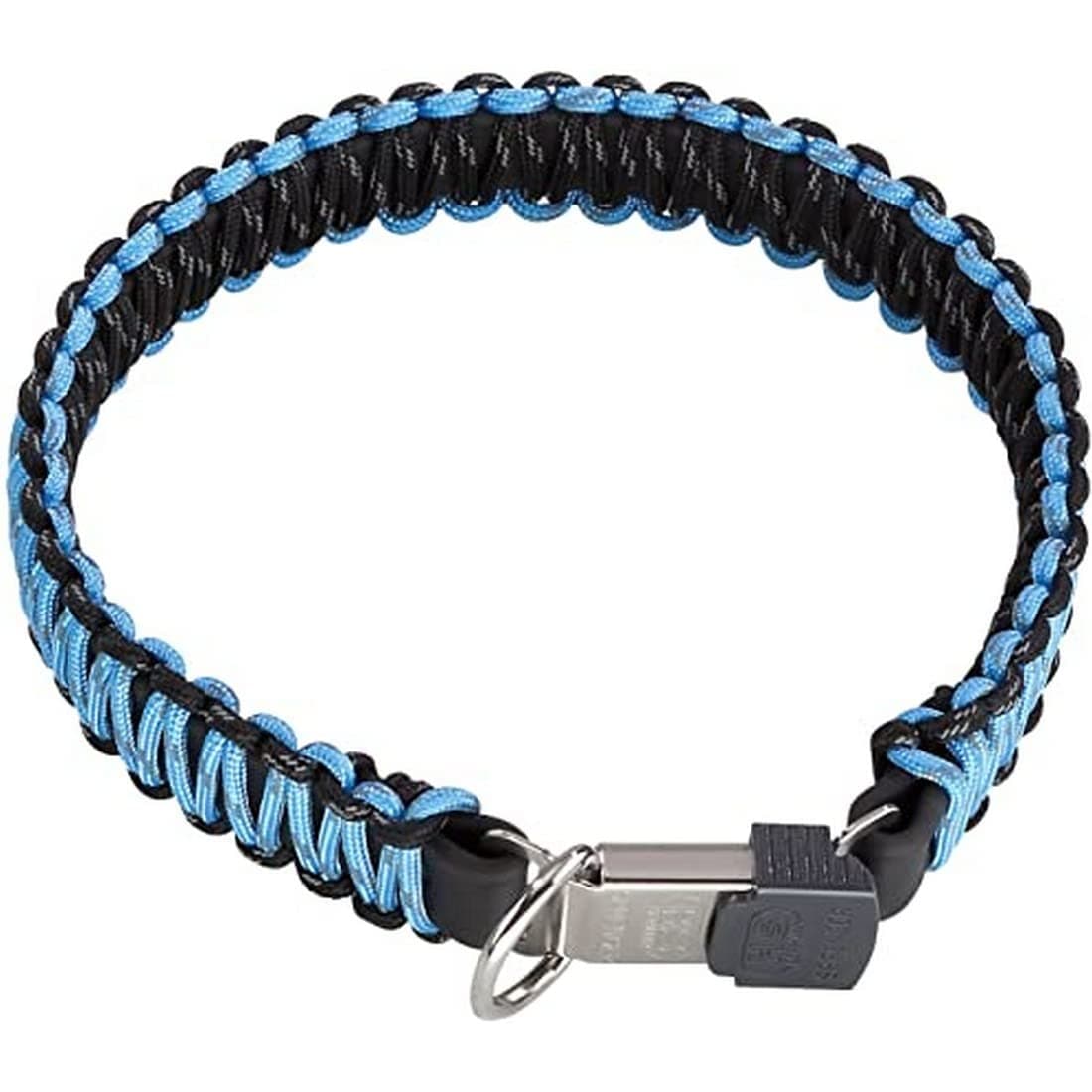 HS Sprenger - Collar skydiver blue close Lock