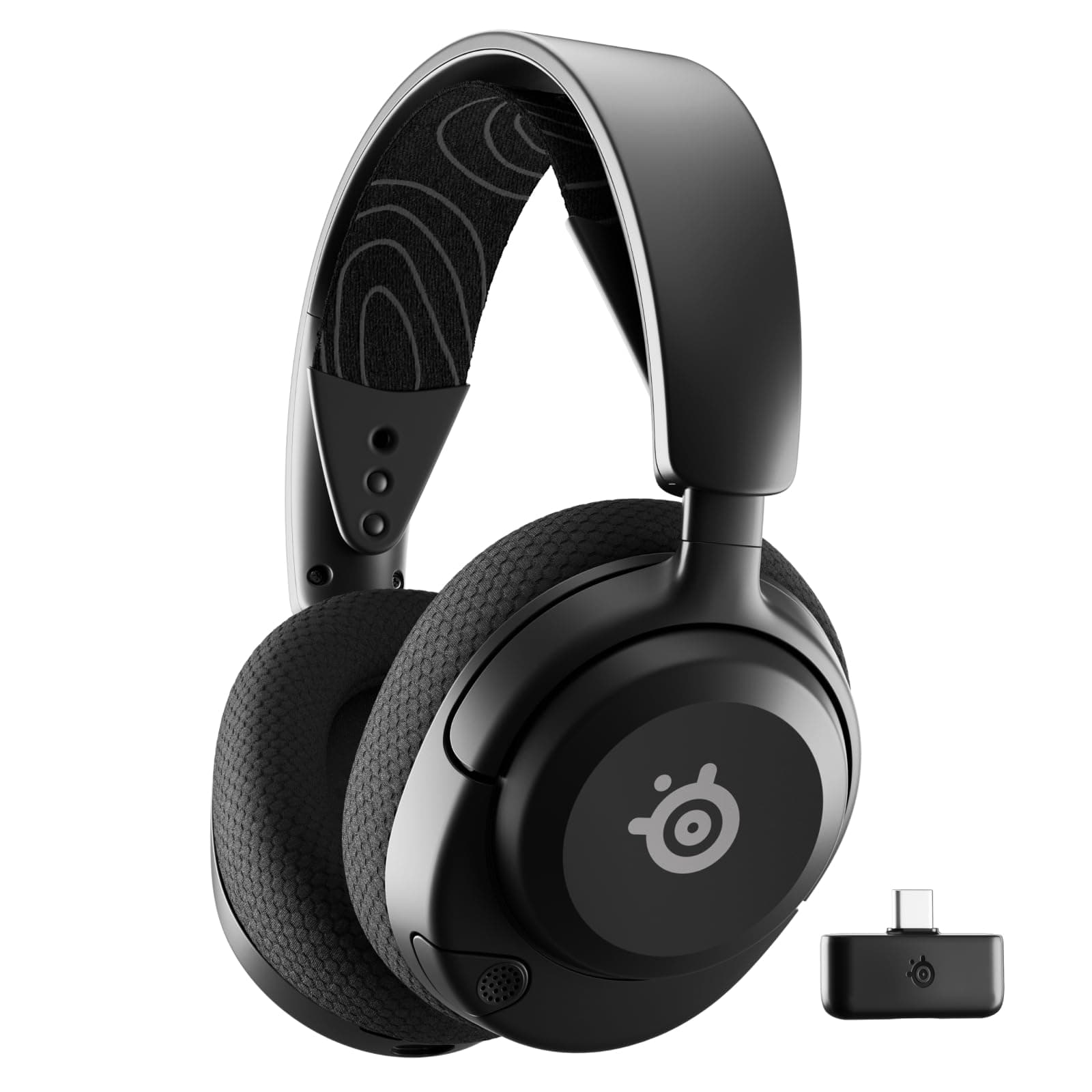 SteelSeries Arctis Nova 5 Wireless Multi-System Gaming Headset — Neodymium Magnetic Drivers — 100+ Audio Presets — 60 HR Battery — 2.4GHz or BT — ClearCast Gen2.X Mic — PC, PS5, PS4, Switch, Mobile
