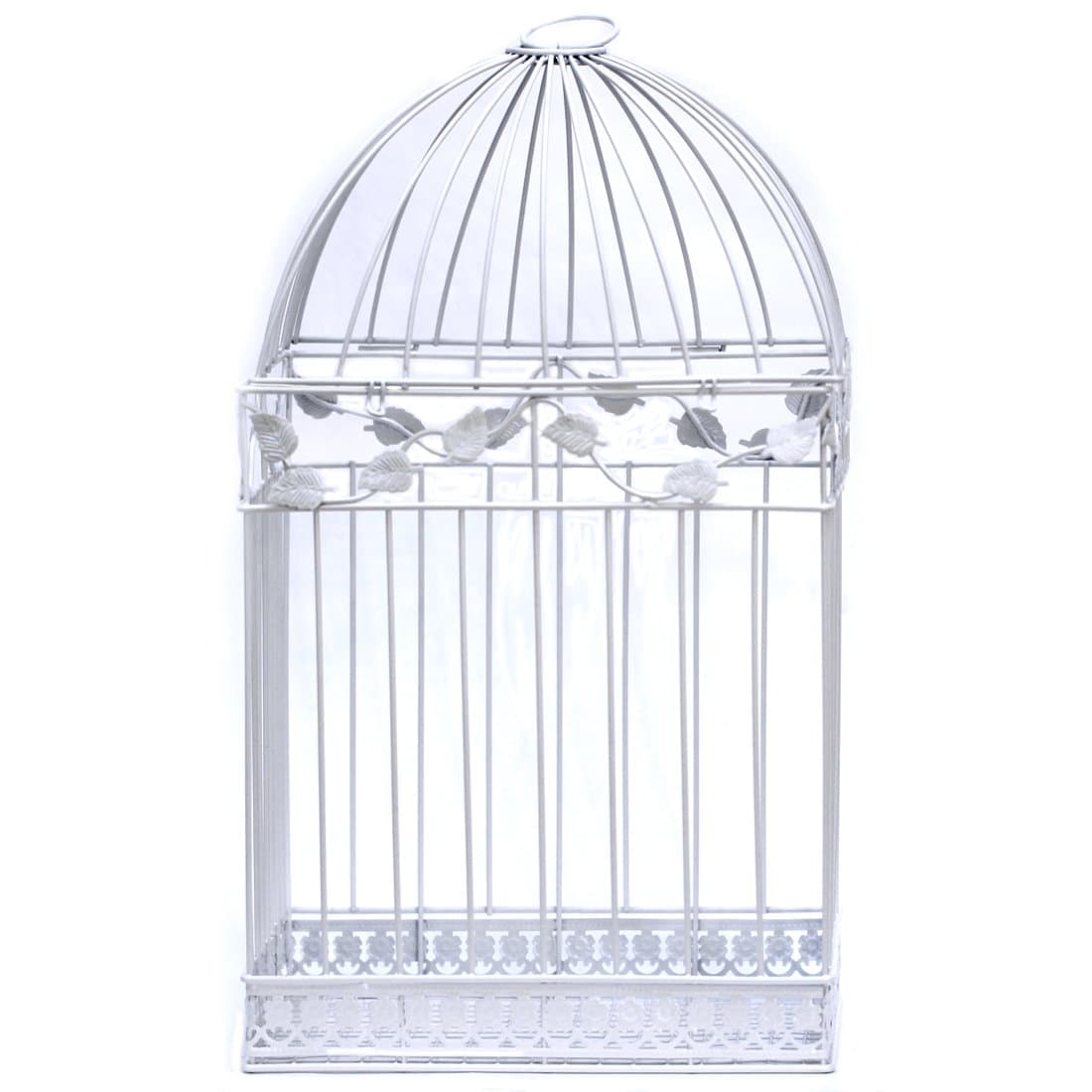 White Birdcage Wedding Gift Card Holder