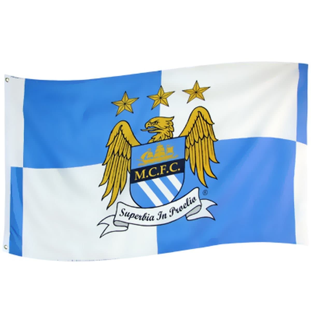Manchester City FC Authentic EPL Flag QT