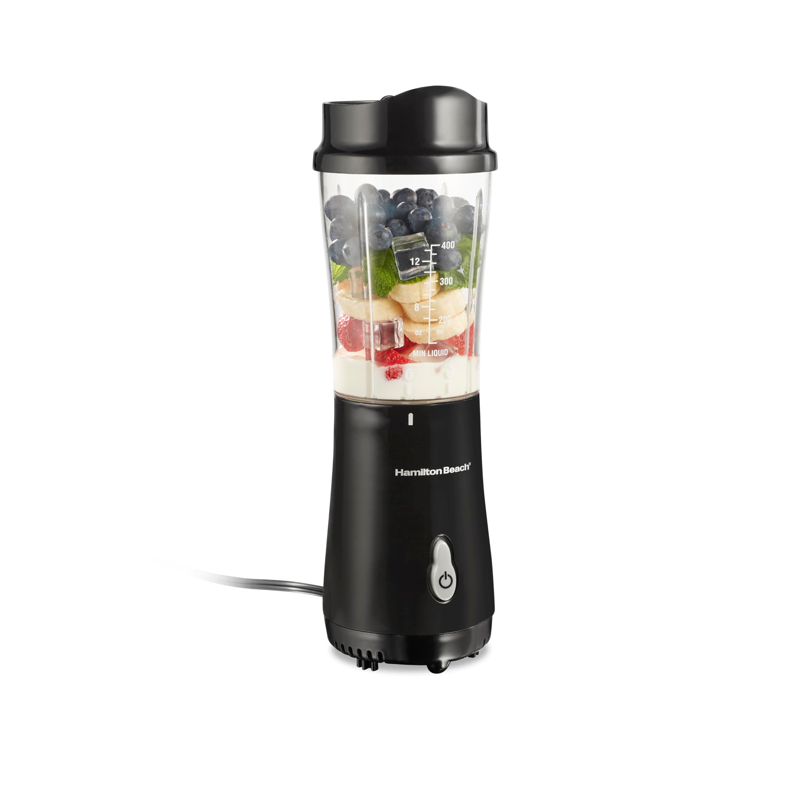 Hamilton Beach Personal Blender with Travel Lid