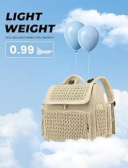 Diaper Bag Backpack, Baby Bag with Changing Pad, Travel Waterproof Diaper Bag Tote, Newborn Essentials Must Haves, Luxury baby shower gifts for boys & Girls, Brown Taupe