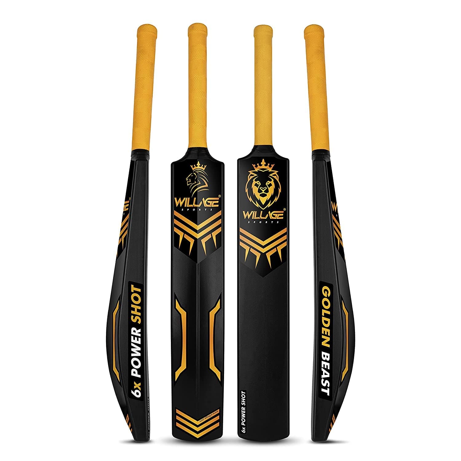 Plastic Bat, Plastic Cricket bat Hard Plastic, Plastic Bat for Tennis and Wind Ball, Cricket bat Size 6