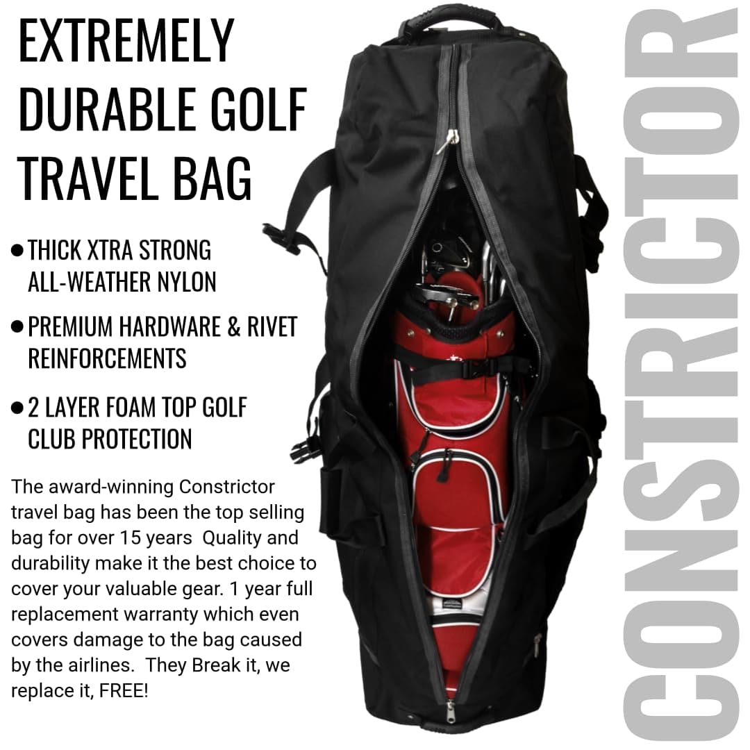 Caddy Daddy Golf Constrictor 2 Golf Bag Travel Cover