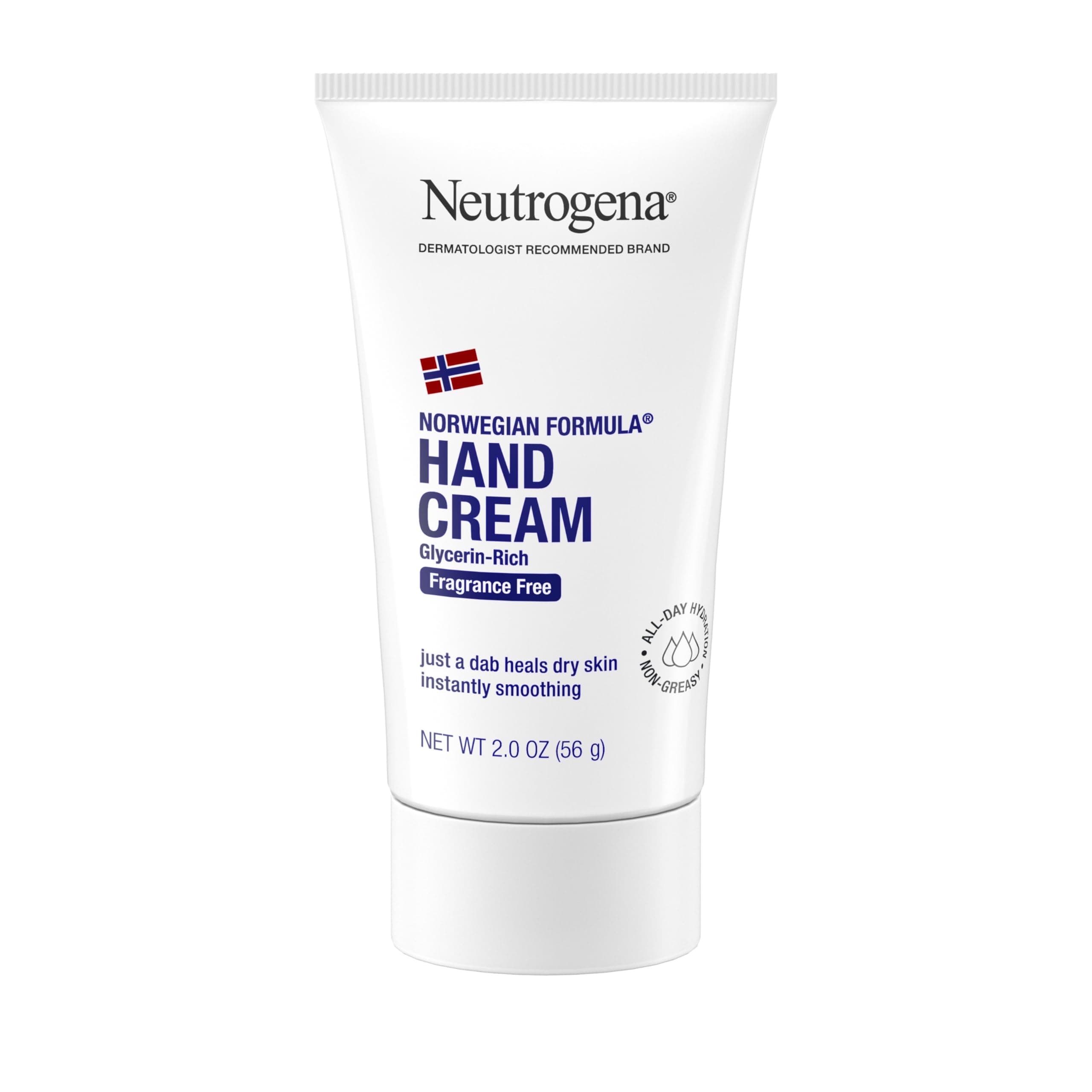 Neutrogena Norway Formula Hand Cream, Unscented, 2.0 fl oz (56 ml)