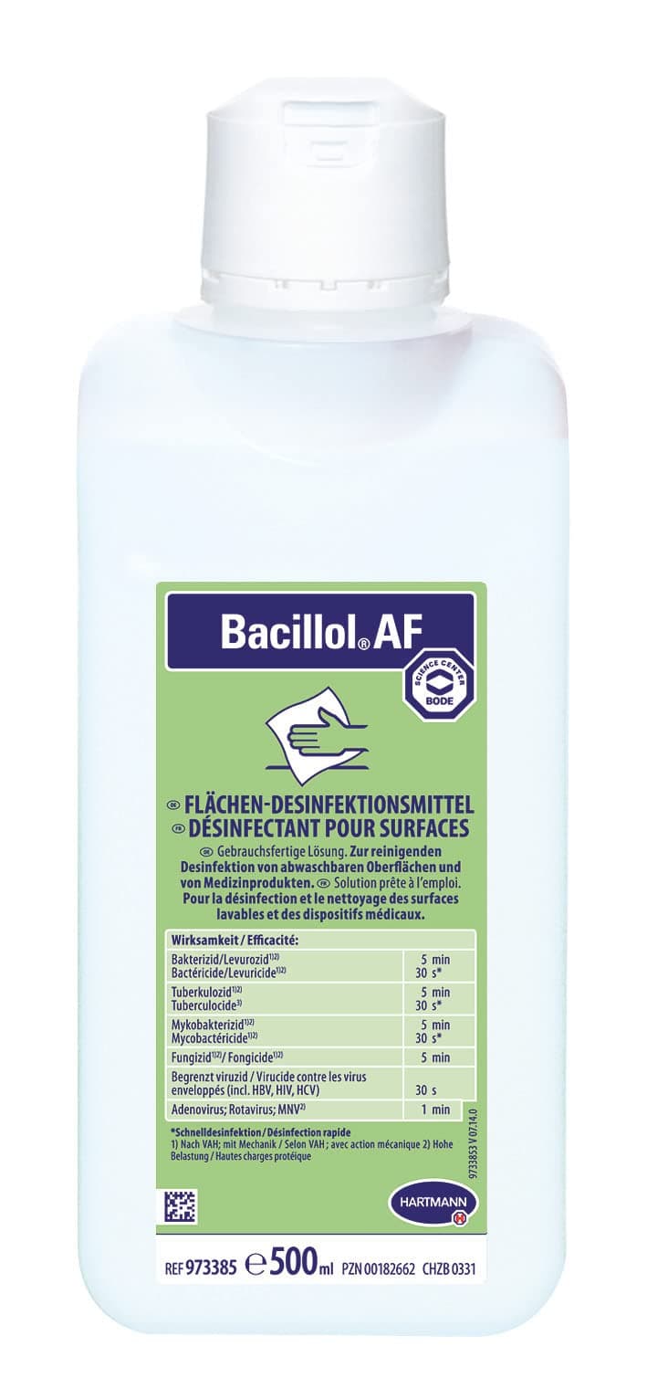 Disinfecting agent Bacillol® AF, Contents 500ml