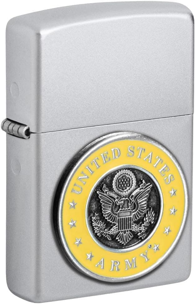 Zippo Lighter – Personalized Custom Message Engraved USMC Marine Military US Army Windproof Lighter