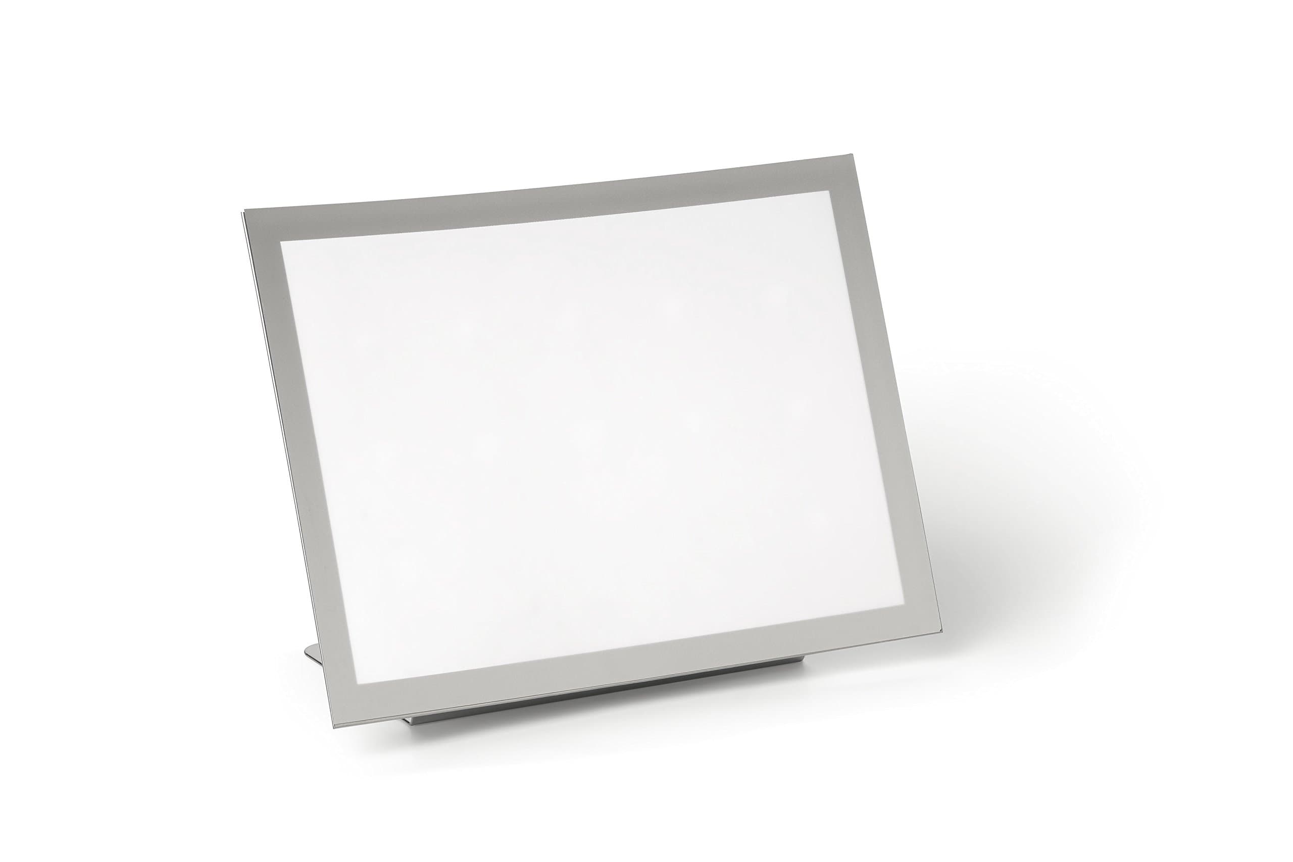 DurableDuraview Table Stand with Magnetic Display Frame A4- Silver