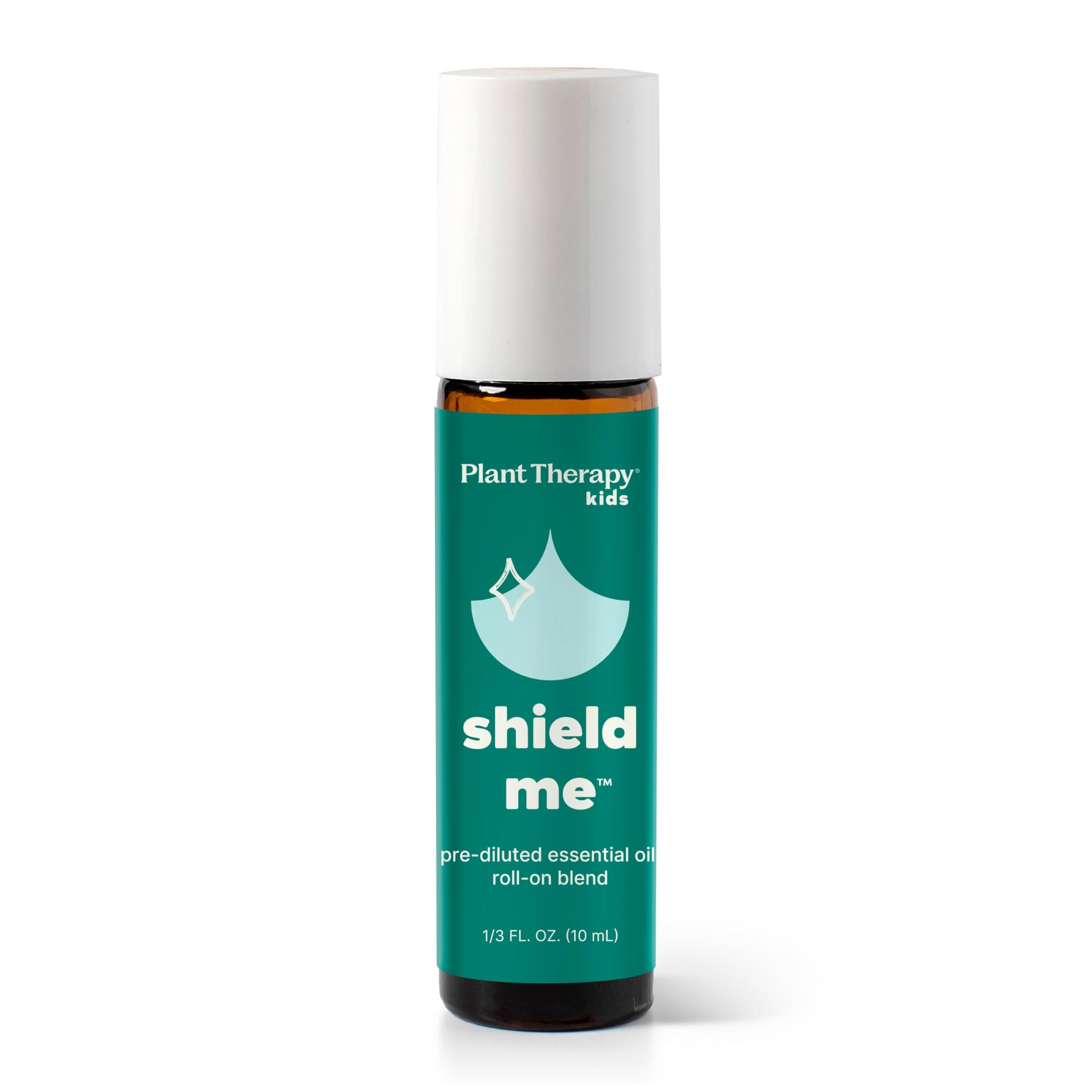 Kids Shield Me Essential Oil Blend Pre-Diluted Roll On 10 mL (1/3 oz) 100% Pure, Gentle, Ready to use for Camping, Backyard & Travel
