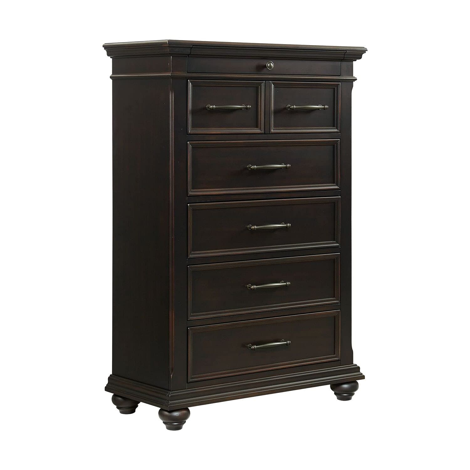 Brooks 6-Drawer Chest in Black