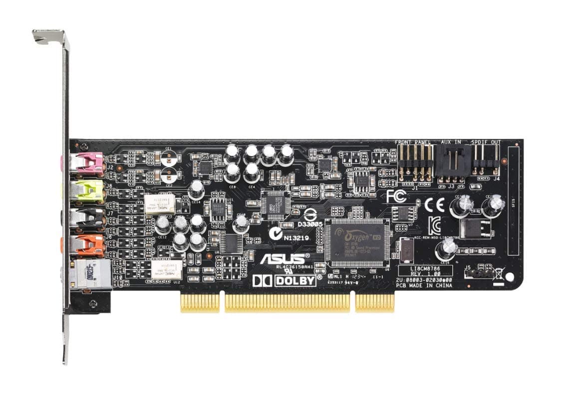 ASUS Xonar DG PCI 5.1 Audio Card