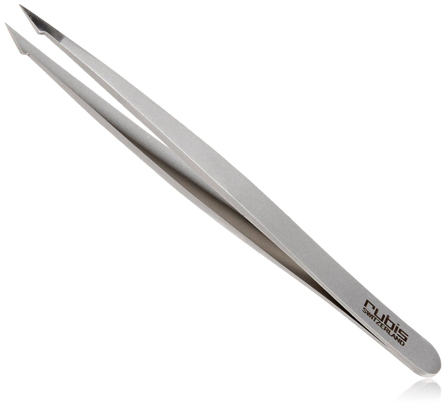 RubisSwitzerland Two Tip Pointed/Slanted Tweezer