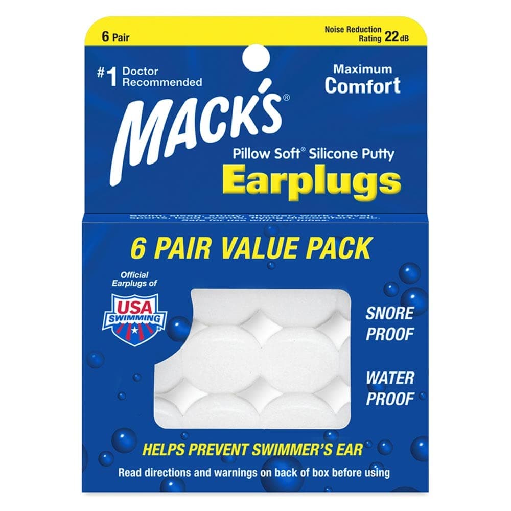 Pillow Soft Silicone Putty Ear Plugs
