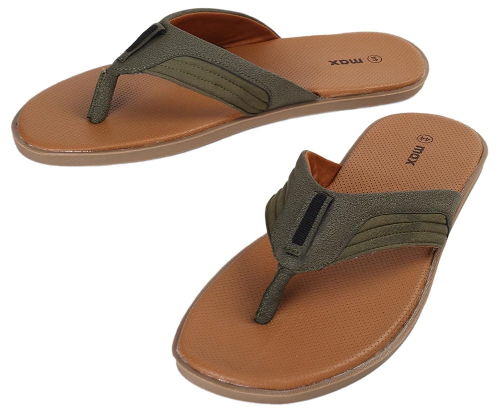 MaxMen Colourblocked V-Strap Slippers Flip-Flop