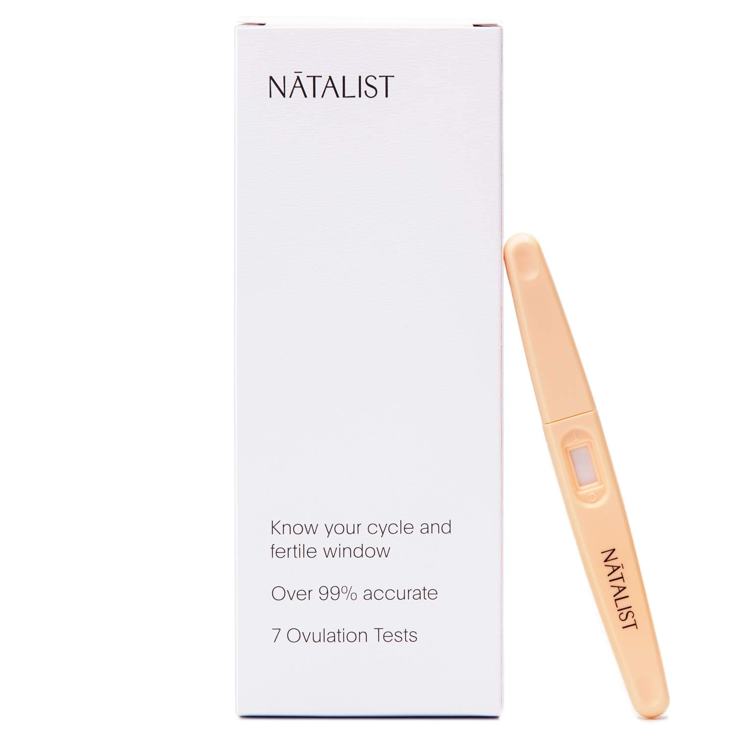 NATALIST Easy Midstream Ovulation Test, 7 Count - Know Your Fertile Window