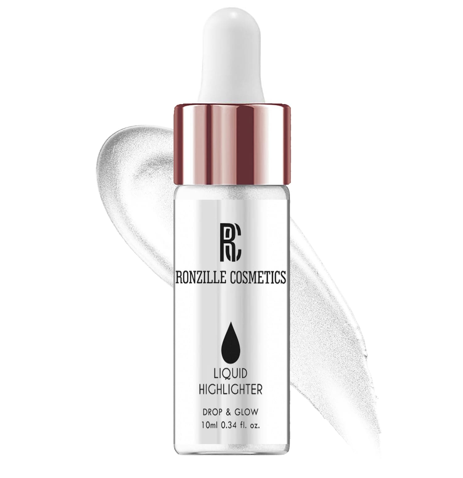 Ronzille Professional Smooth Shine illuminator Face Highlighter 3D glow 30 ml (02 No)