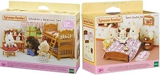 Sylvanian Families 5338 Children's Bedroom Set, Multicolor & Families - Semi-Double Bed