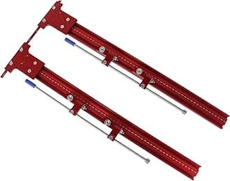 Parallel Guide for Track Saw Power Circular Saw Track Saw Guide System Parallel Sliding Guide Rail Connector Auxiliary Accessories Repeatable Rip Cuts Metric Inch for Woodworking Workbench