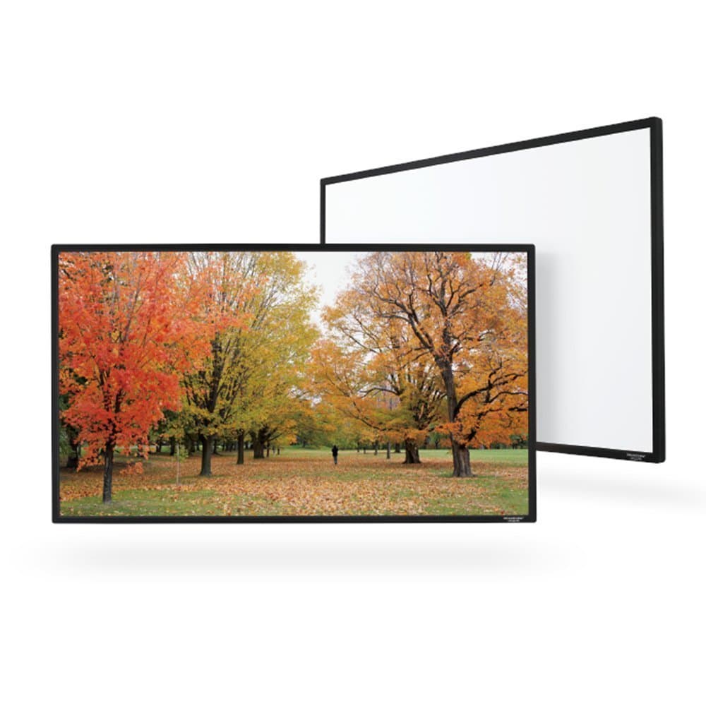 Grandview USA 120" (105"x59") UHD / 4K Thin Fixed Frame Projector Screen - 1.3 Gain - [16:9]