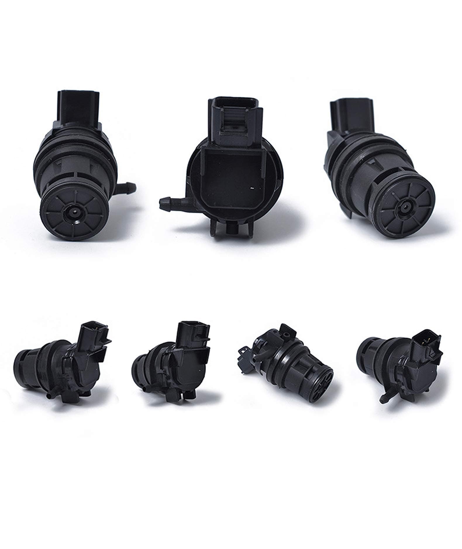 Exerock 85330-60190 Windshield Washer Pump Motor Front Rear Replacement Compatible with Toyota, Lexus, Mazda, Mercury, Lincoln, Honda 85330-60170 85330-47010 85330-21010