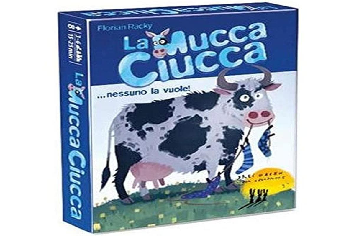 Asmodee Italia-La Mucca Ciucca Game Board Colour 8054