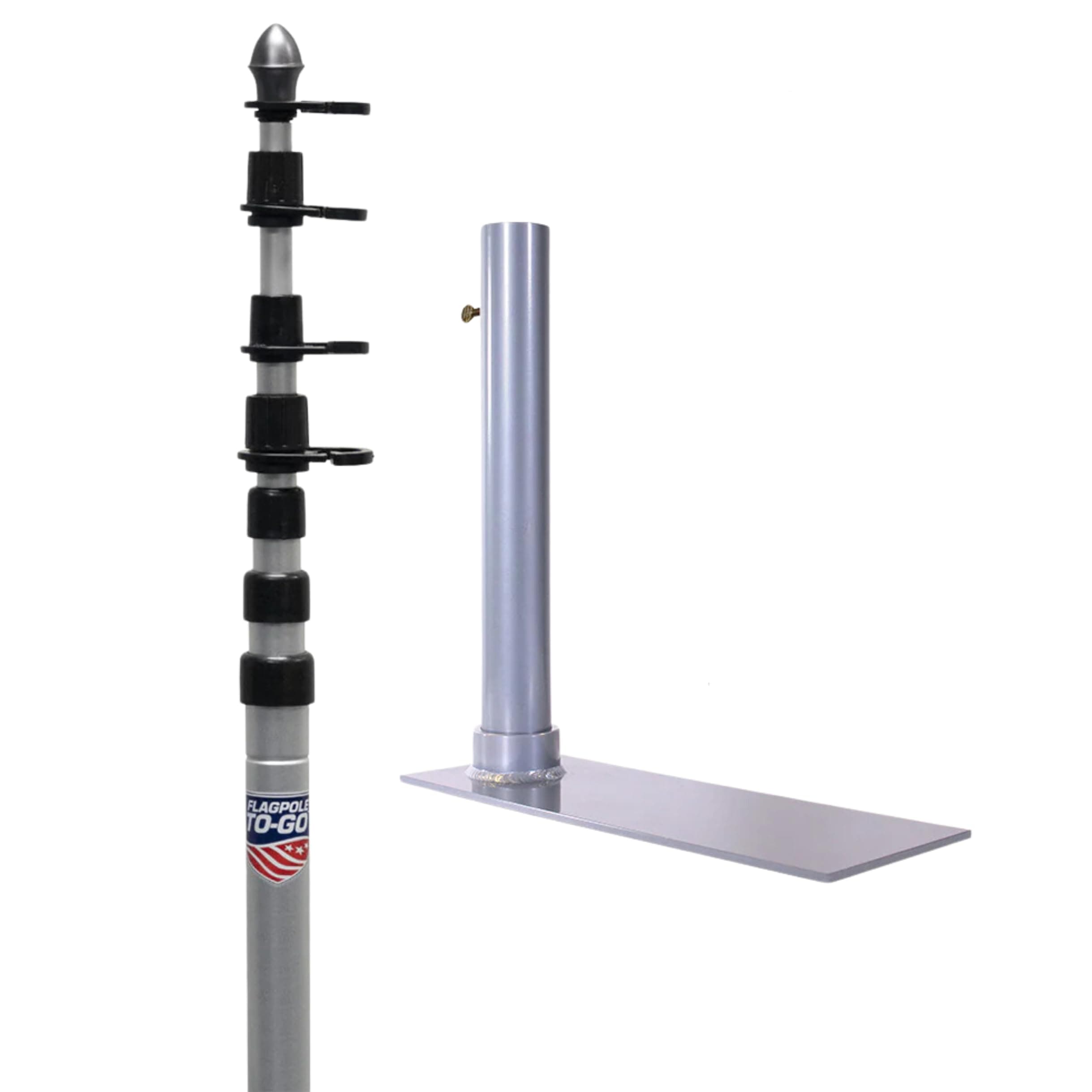 Ultimate Tailgate Kit with Portable Flagpole and Tire Mount