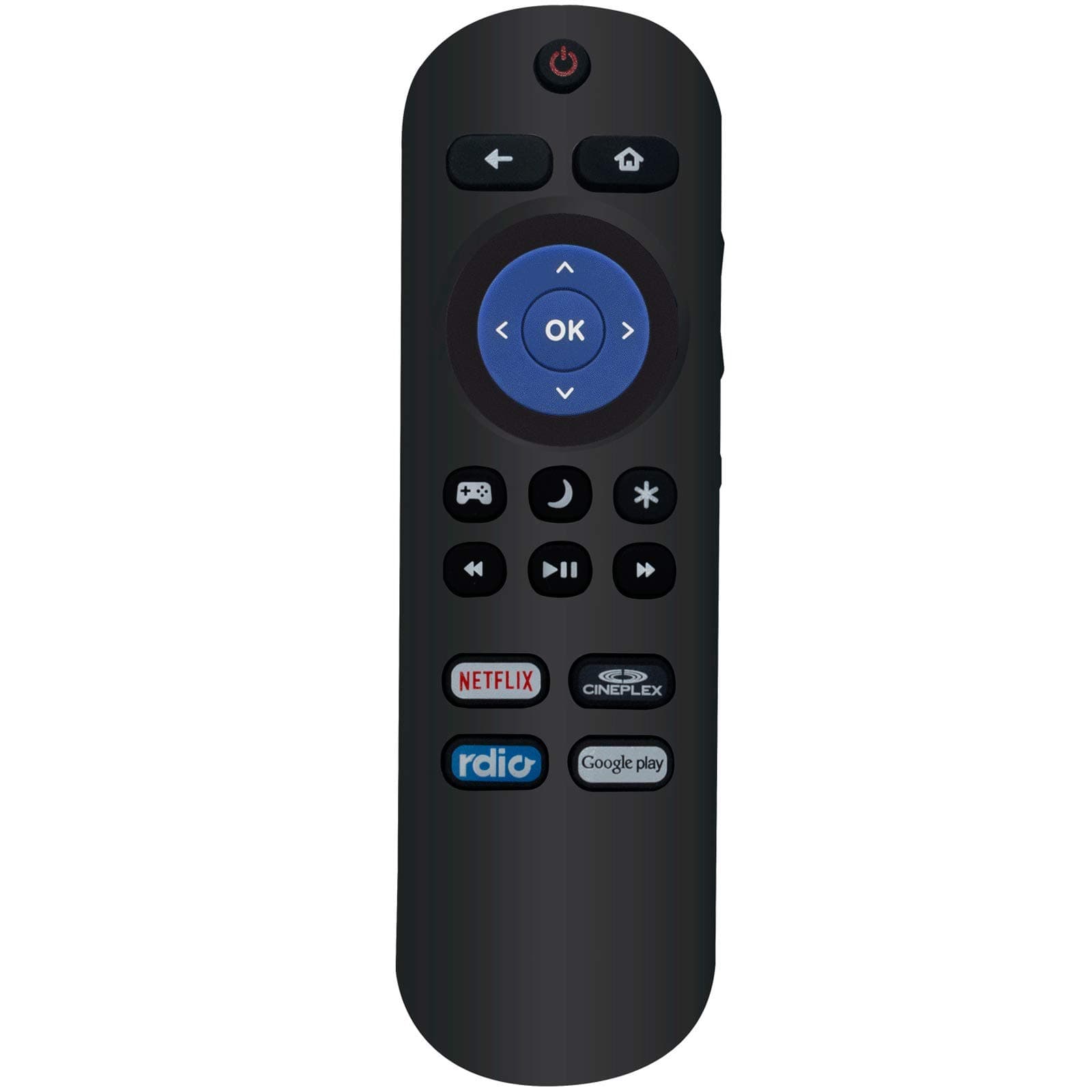 New Compatible with Sharp Roku TV Remote Controller for LC50LB481U LC43LB371U LC32LB481U LC50LB371U LC50LB371C LC55LB481U LC32LB591U LC43LB481U LC43LB371C LC-50LB481U LC-43LB371U LC-32LB481U LC-50LB37