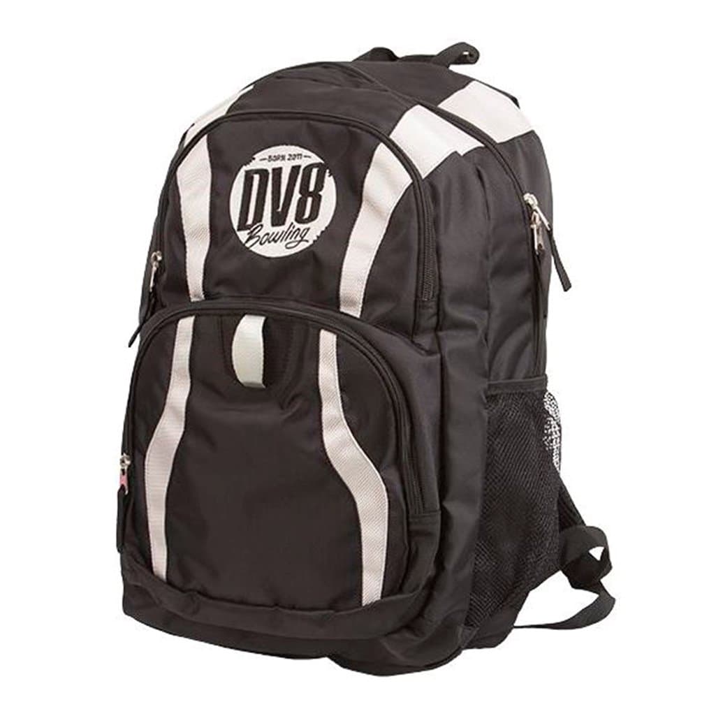 DV8 Circuit Backpack Bowling Bag, Black/Silver