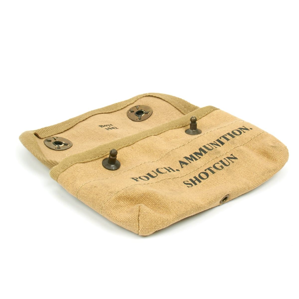 U.S. WWII Khaki Shotgun Shell Pouch