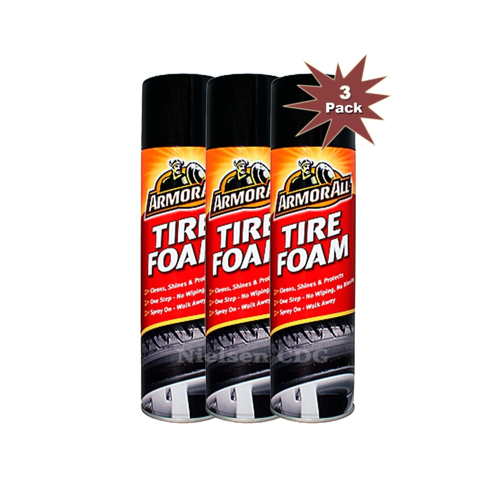 Tire Foam Cleaner 3x500ml = 3pk