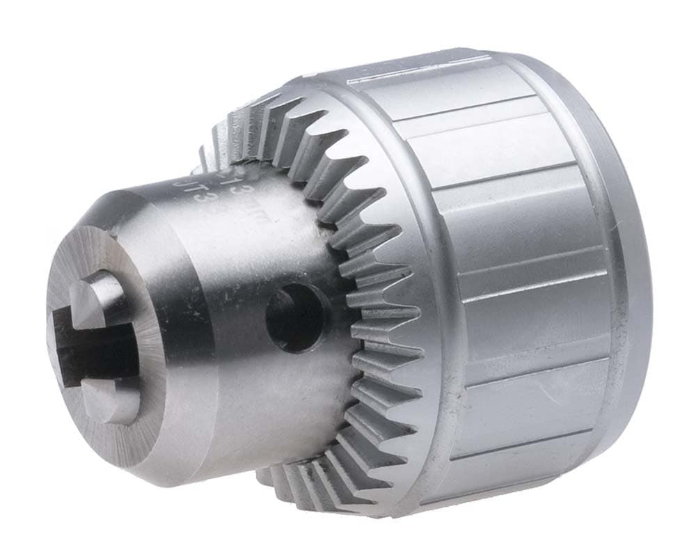 DCP-4 1/8"-5/8" Heavy Duty Key Type Drill Chuck with 3 Jacobs Taper Mount