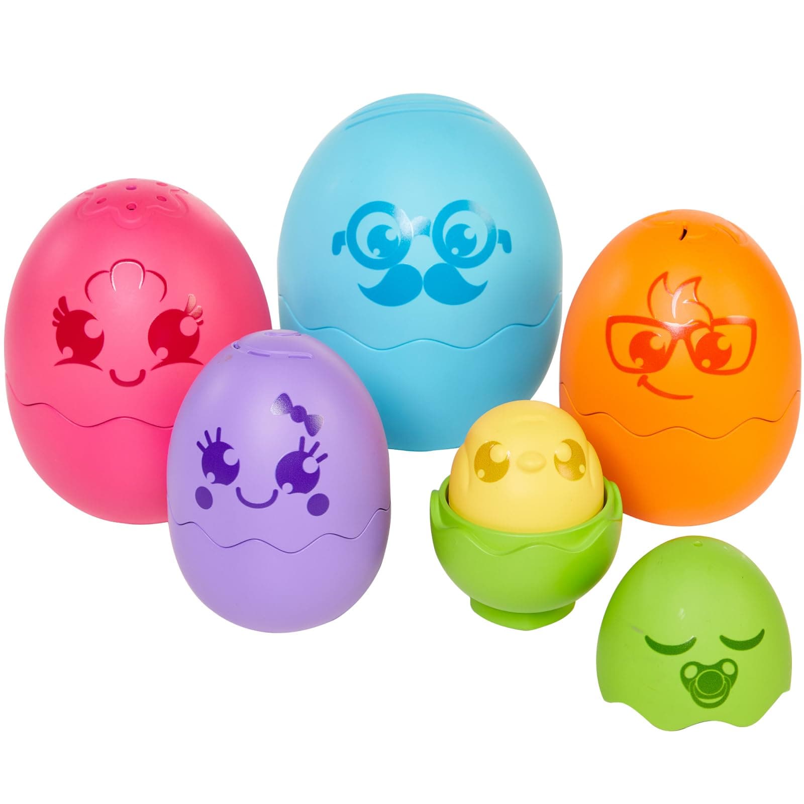 E73564 New Hide & Squeak Nesting Eggs, Large