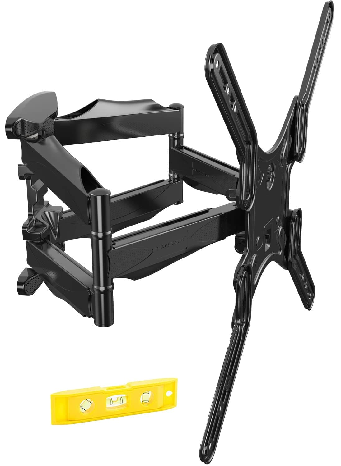 Invision® Double Arm TV Wall Bracket Mount - For 24†– 55†LED LCD Plasma & Curved Screens - Tilt Swivel - Includes 1080p HDMI Cable *Please Check TV VESA Mounting Holes Before Purchase* (HDTV-DL)