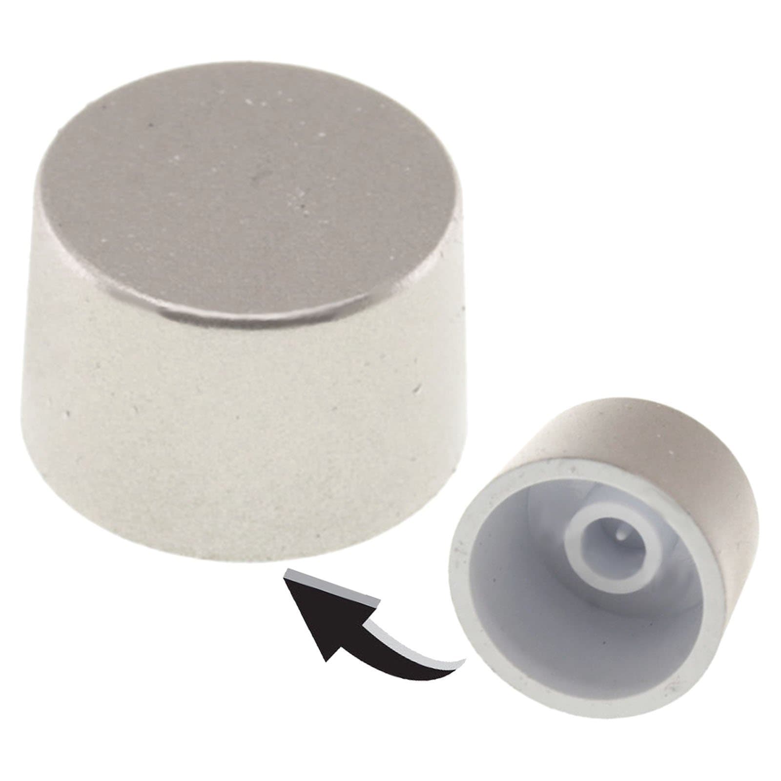 EuromaidCG60S Gas Hob Oven Silver Ignition Switch Button