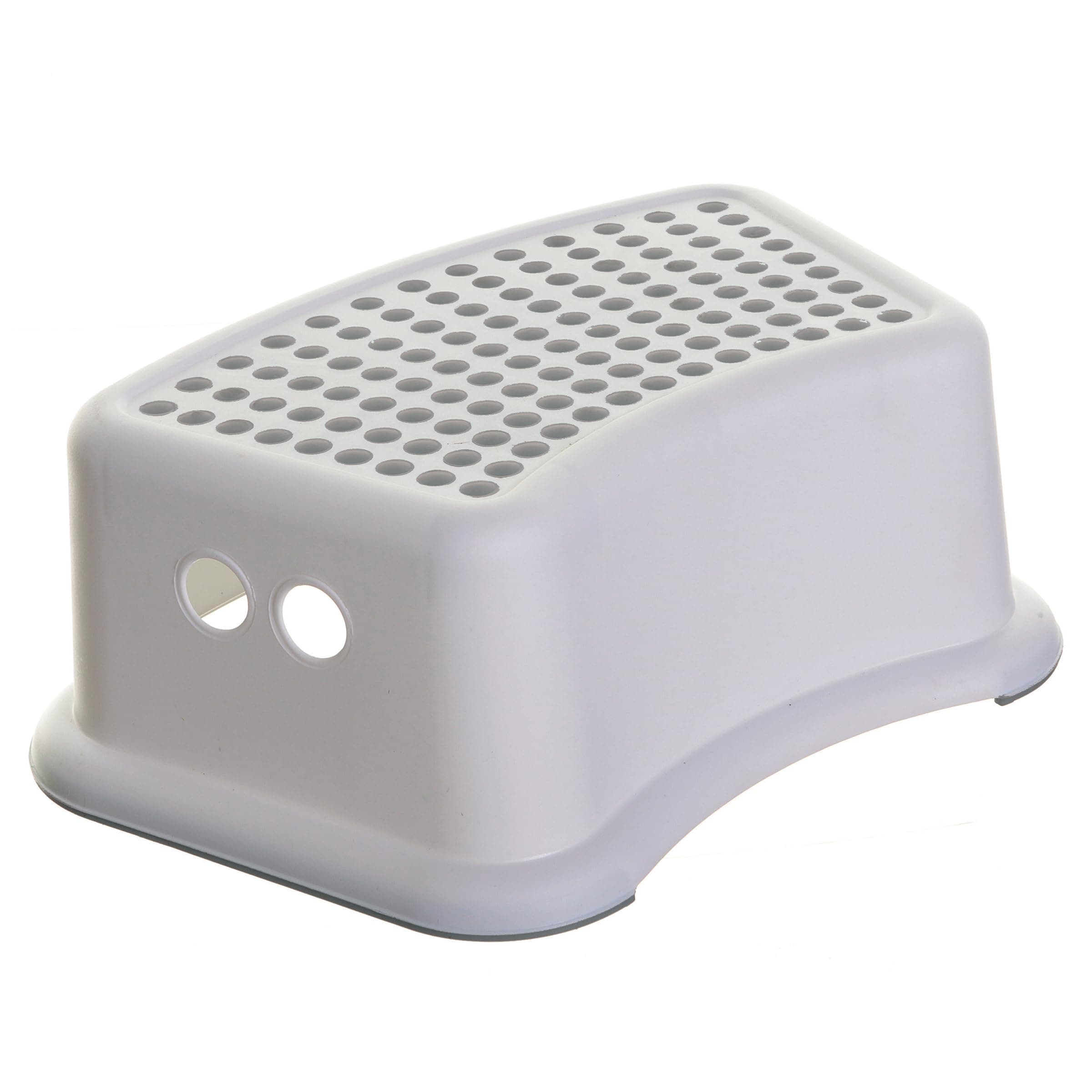 Step Stool Grey Dots, Toddler Potty Training Aid with Non Slip Base, Model L673