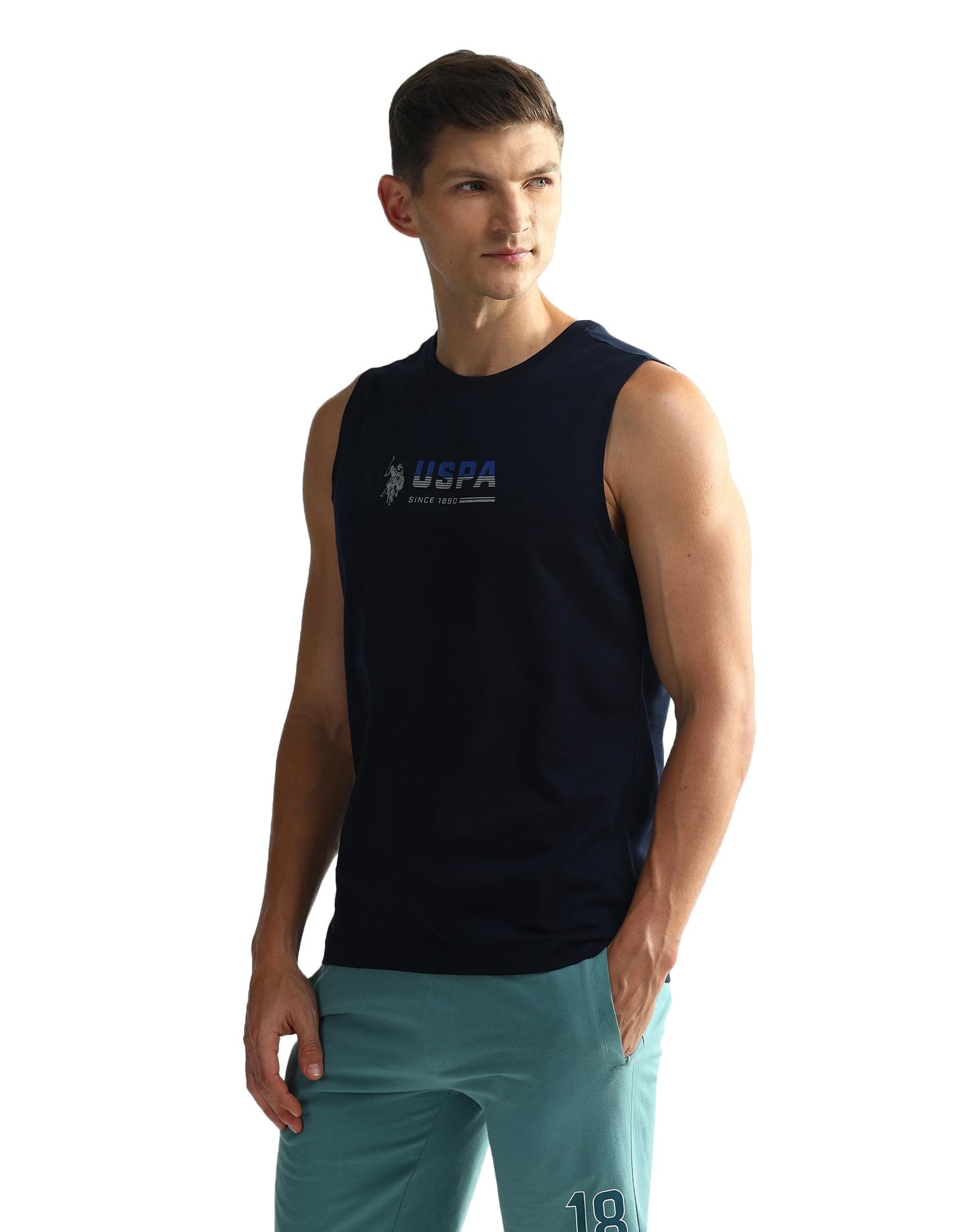 U.S. Polo Assn.Men's Solid Regular Fit Vest